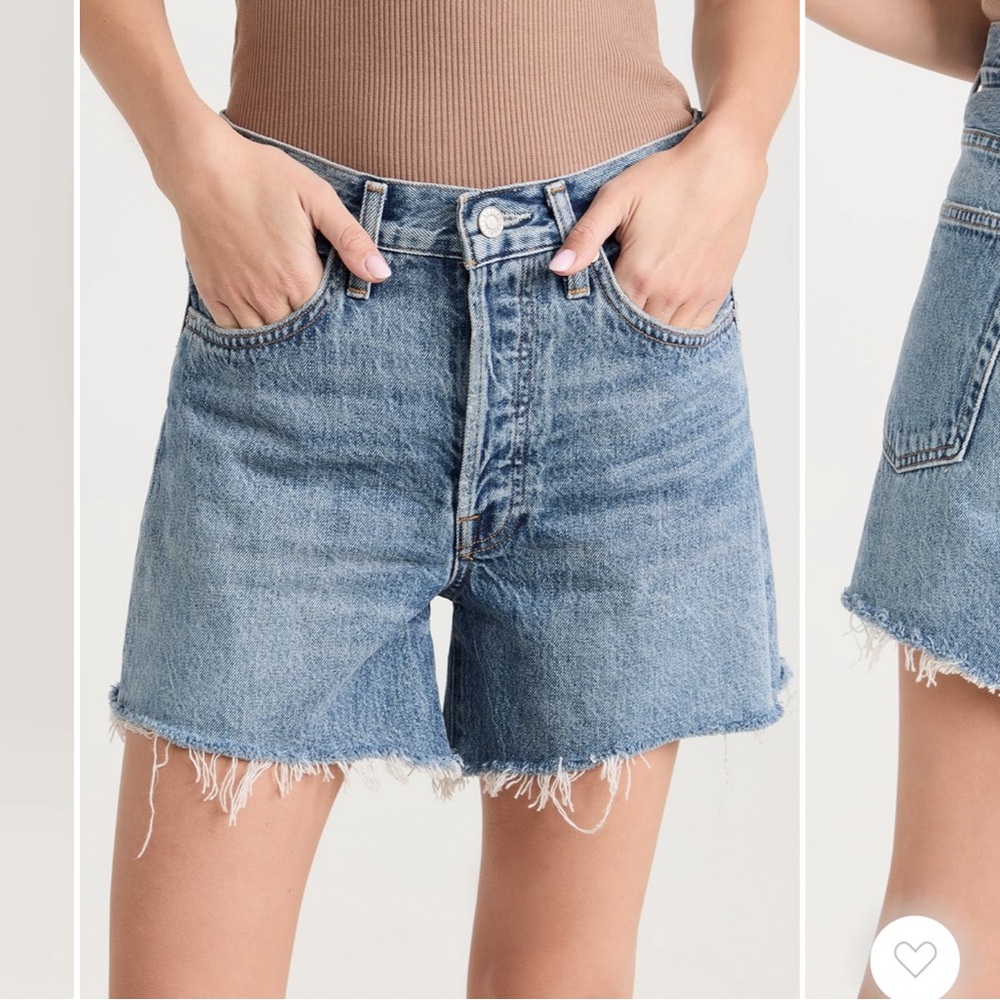 AGOLDE Parker long vintage shorts size 25